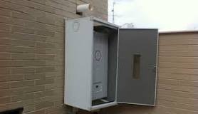 armario calentador gas exterior