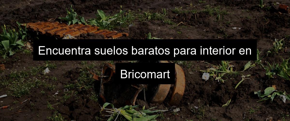 Encuentra suelos baratos para interior en Bricomart