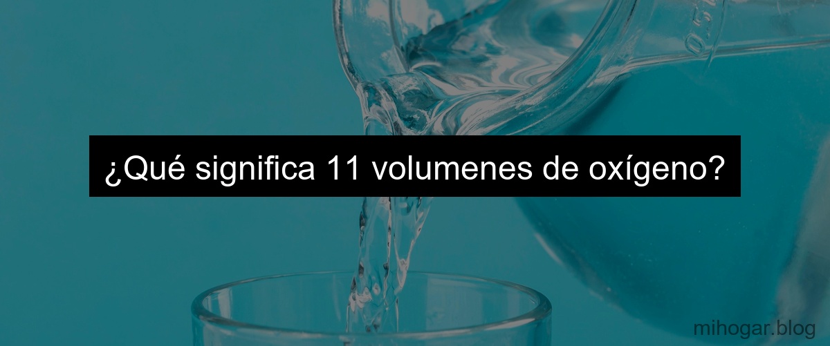 De Cuantos Volumenes Es El Agua Oxigenada Comercial mihogar.blog